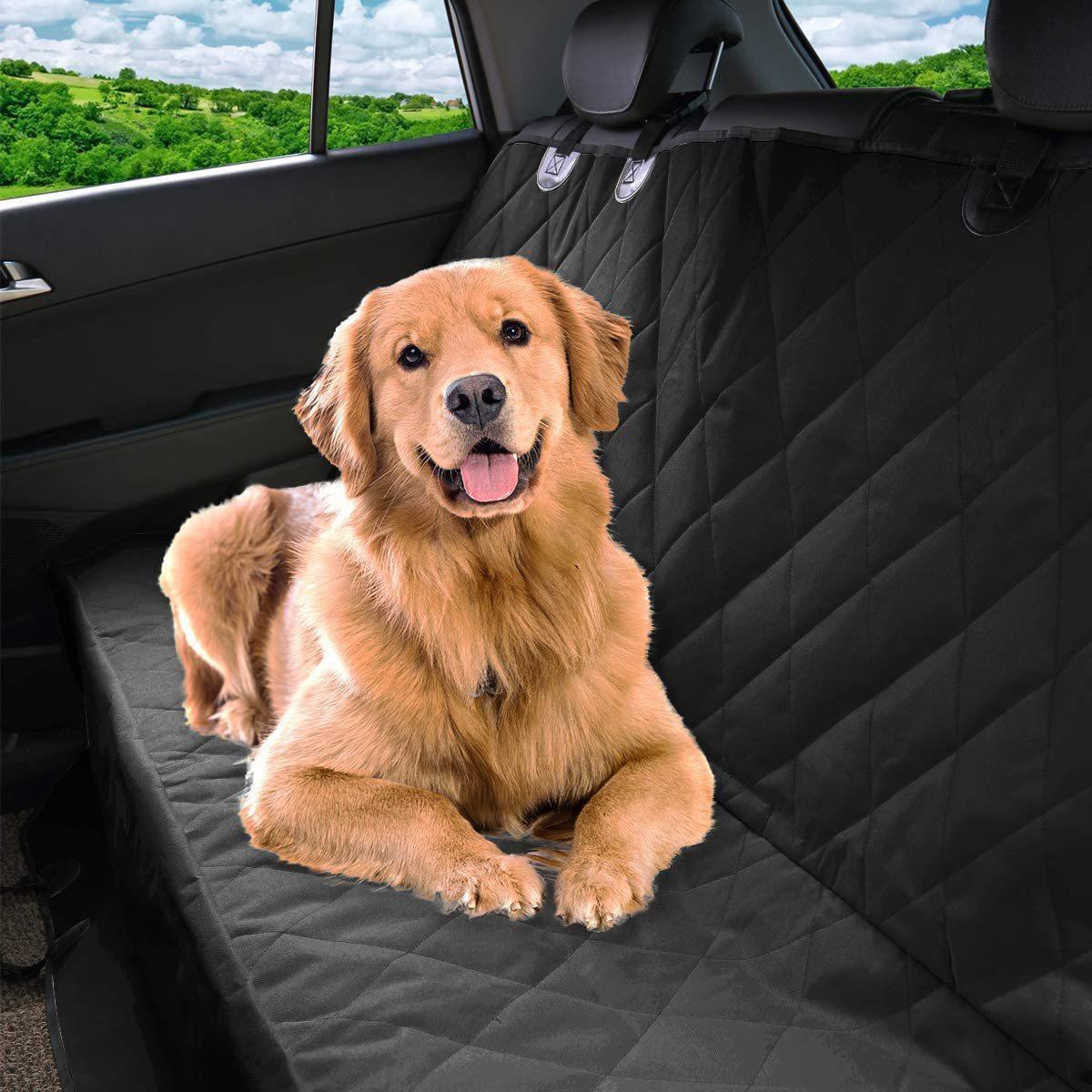 Vehicle-mounted pet mat Amazon products automotive pet pad dog water and dirt resistant rear seat cushion car seat back mat